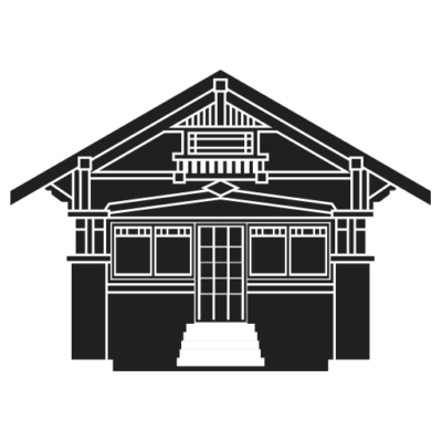 Johnstown Historical Society Favicon in black, no words.